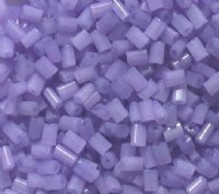 50g 5x4x2mm Milky Violet Tile Beads